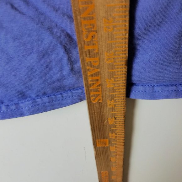 More Peace T Shirt Adult Purple Small S Wavey Smiley Sign Graphic Tee Solid Logo - Picture 7 of 11